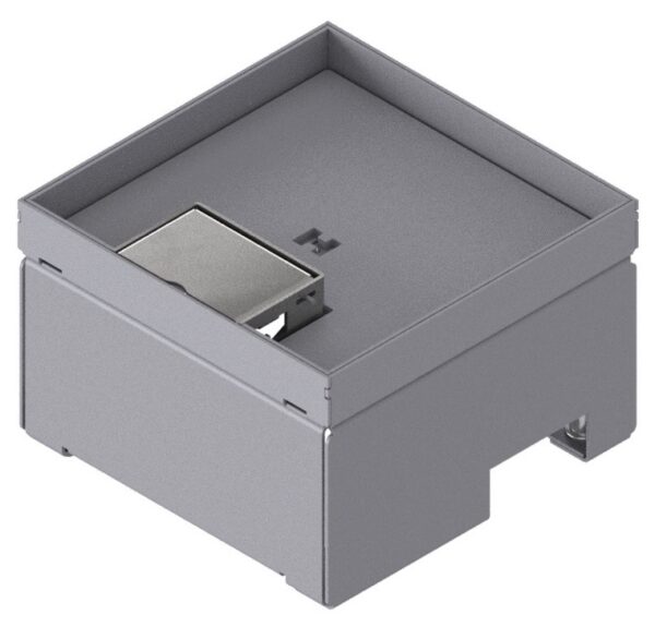 Produktbild UBD 162 161  -  Schwerlast-Unterflur-Bodendose UBD 160 inkl. Deckel mit Kante, geschlossen, 16mm Vertiefung und 1 Schnurauslass